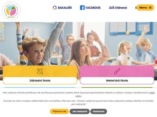 naše škola je plně organizovaná základní devítiletá škola. školu navštěvují především žáci z obce supíkovice a velkých kunětic. ve třídách máme nižší počty žáků, což umožňuje individuální přístup. zjistěte o nás více.