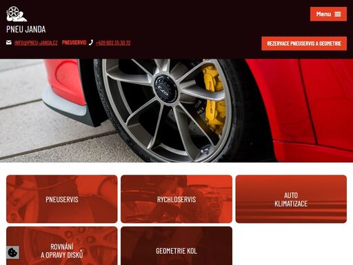 profesionální pneuservis a autoservis v ostravě již 25 let. nabízíme pneuservis, rychloservis, opravy disků, geometrii kol, servis klimatizací a další služby.
