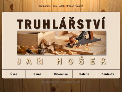 truhlářství - jan hošek, hradec králové. zakázková výroba z masivních materiálů, lamina i dýhovaných desek. dobřenice.
