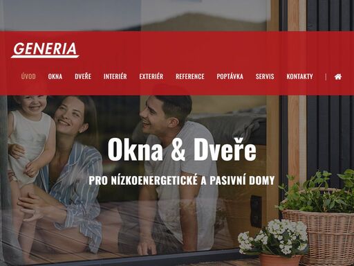dodáváme kvalitní plastová, plasthliníková a dřevohliníková okna a dveře. společnost generia je zavedená firma nabízející sortiment oken a dveří a jejich příslušenství.