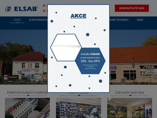 prodáváme značkové elektrické nářadí a elektroinstalační materiál. přijďte nás navštívit do naší prodejny v kutné hoře.