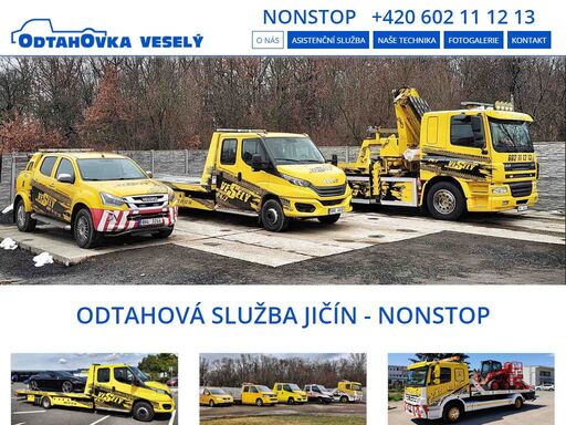 odtahová služba jičín, vyprošťování vozidel poděbrady, odtahovka semily, odtah nákladních vozidel hradec králové