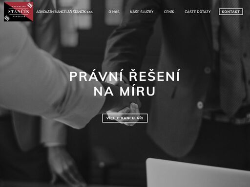 advokátní kancelář stančík s.r.o. poskytuje odborné právní služby zejména v  oblasti převodů nemovitostí a vymáhání pohledávek.