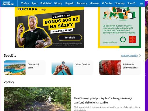 novinky a zprávy z chebu a okolí. nejdůležitější informace a události z jednotlivých obcí, dění v politice, kultuře, sportu i v běžném životě.