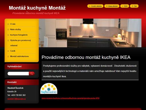 provádíme montáž kuchyní ikea