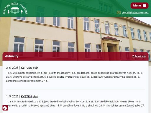 základní škola ve tvarožné je v současné době škola s 1. stupněm základního vzdělávání, ve které se učí přibližně 80 žáků v pěti třídách.