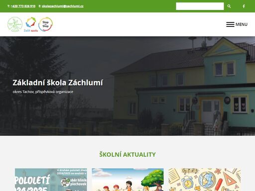 základní škola záchlumí - jsme malotřídní státní základní škola pracující v programu začít spolu.