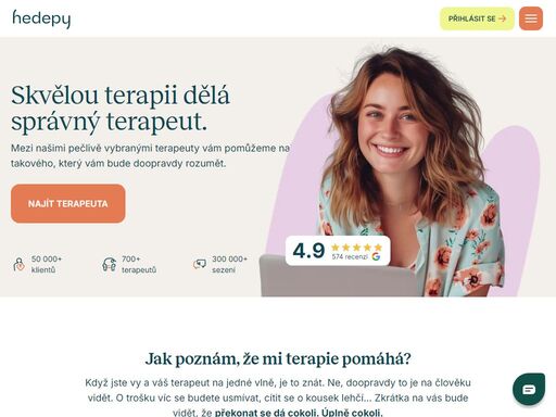 online terapie pomáhá. díky vědeckým výzkumům víme, že hlavní je si s terapeutem vůbec popovídat.