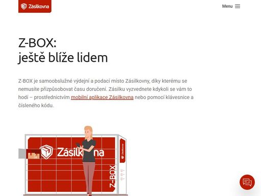 jak funguje z-box zásilkovny? balík si vyzvednete, když máte čas a cena doručení je stejná jako na naše kamenná výdejní místa.