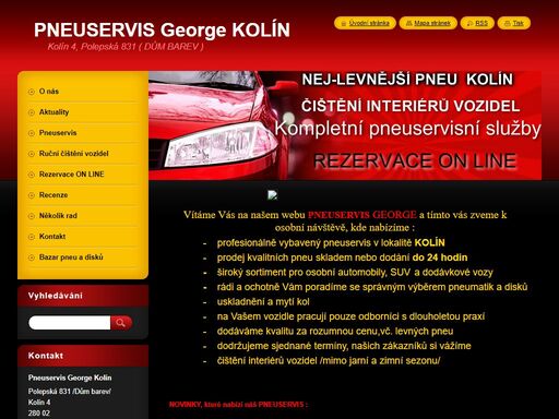 v našem pneuservisu nabízíme prodej značkových pneumatik. dále nabízíme kompletní sortiment pneuservisních prací pro osobní, lehké užitkové vozy včetně mytí kol, plnění pneumatik inertním plynem, opravy defektů a ruční čištění interiérů.

