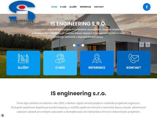 firma byla založena na sklonku roku 2002 s úkolem zajistit servisní podporu mateřské projektové organizaci.postupně společnost | is engineering s.r.o.