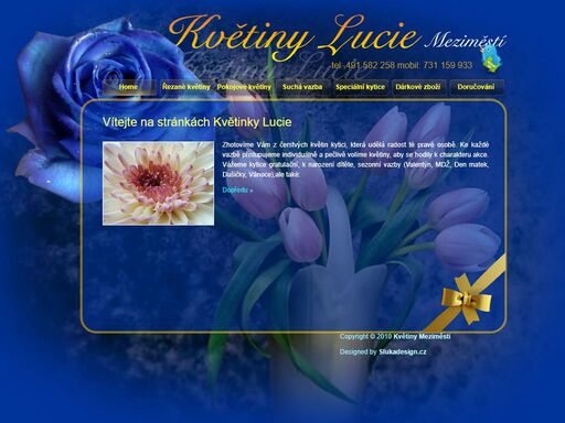 prodej květin a dárkového zboží