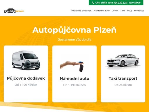 autopůjčovna plzeň nabízí krátkodobý i dlouhodobý pronájem dodávek za skvělých podmínek. užijte si jízdu bez starostí. nová užitková auta a bezvadný stav.