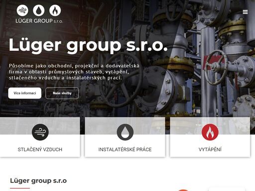 společnost lüger group s.r.o se na českém trhu poprvé objevila v roce 1997. od té doby se neustále rozvíjíme a snažíme se dodat našim klientům jistotu, že sjednaná práce bude v každém případě dokončena kvalitně, včas a bez zbytečných zádrhelů.