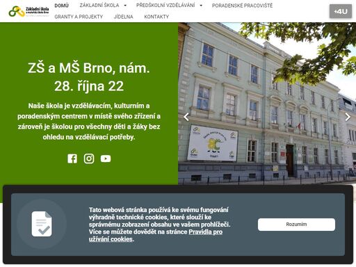 naše škola je vzdělávacím, kulturním a poradenským centrem v místě svého zřízení a zároveň je školou pro všechny děti a žáky bez ohledu na vzdělávací potřeby.