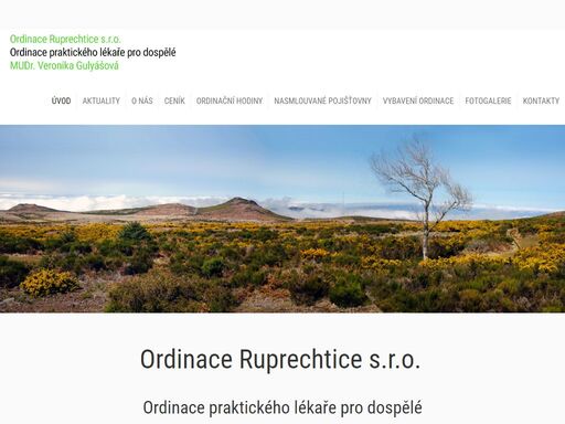 ordinace ruprechtice s.r.o. -  ordinace praktického lékaře pro dospělé
