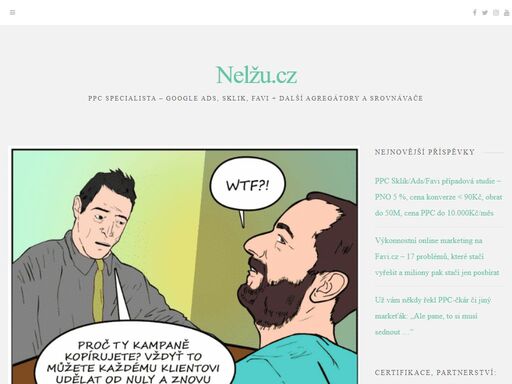 ppc specialista – google ads, sklik, favi + další agregátory a srovnávače