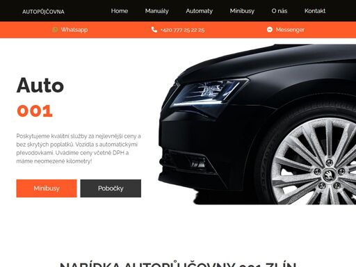 jsme nejlépe hodnocená autopůjčovna ve zlíně. automaty, minibusy, suv. pronájem bez limitu kilometrů – auto 001 zlín.