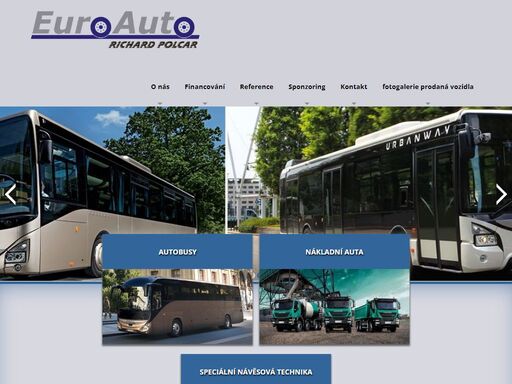 firma euroauto se sídlem v plzni se zabývá prodejem nových a ojetých nákladních vozidel