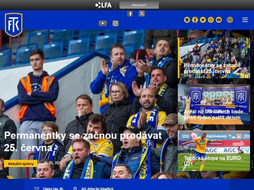 oficiální stránky fk teplice