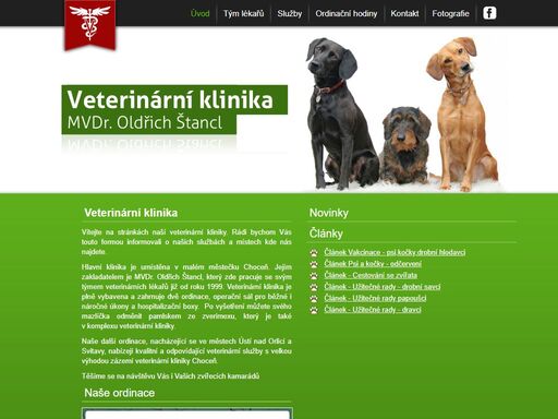 veterinární klinika mvdr. oldřich štancl.