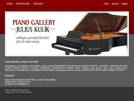 nákup,prodej a opravy klavírů