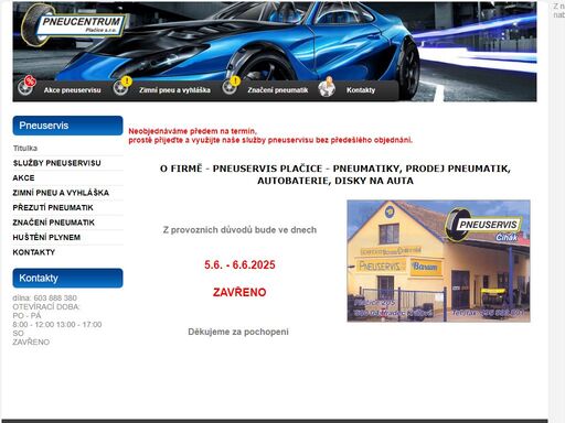pneuservis hradec králové, prodej a montáž pneumatik na osobní, užitkové a nákladní automobily a na zemědělské stroje.