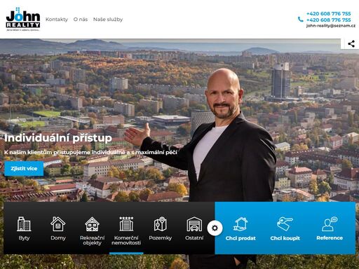 každý den stovky nových nemovitostí, reality. nemovitosti na prodej či pronájem v každém místě. přehledný katalog realit.