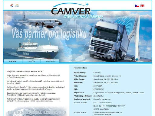 camver s.r.o.international logistics