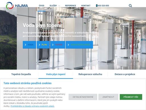 dodáváme technologie pro domácnosti a průmysl již více než 20 let. právě dlouhodobé zkušenosti v oboru a vysoká odbornost z nás dělá toho pravého partnera pro váši stavbu.