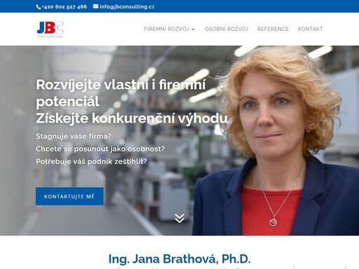 ing. jana brathová, ph.d. | profesionál v rozvoji lidí i firem - rozvíjejte vlastní i firemní potenciál - získejte konkurenční výhodu
