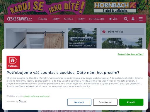 kompletní postup jak postavit dům, zařídit interiér či udržovat zahradu. tisíce fotografií, článků, tipů, rad a návodů. projekty domů, vybrané firmy.