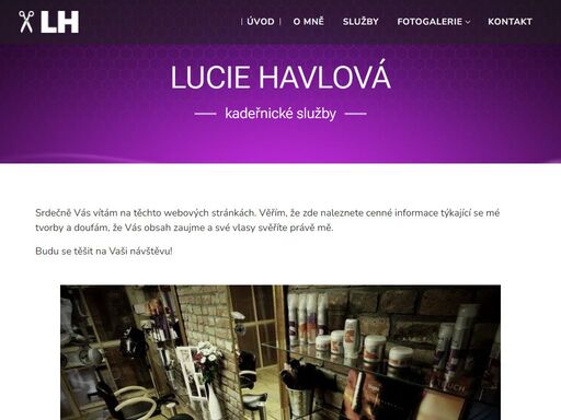 srdečně vás vítám na těchto webových stránkách. věřím, že zde naleznete cenné informace týkající se mé tvorby a doufám, že vás obsah zaujme a své vlasy svěříte právě mě.