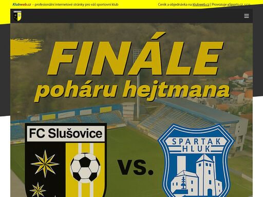 klubový web fc slušovice