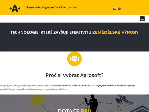 vyvíjíme, vyrábíme, prodáváme a servisujeme chytré technologie pro živočišnou výrobu, které zvyšují efektivitu zemědělské výroby