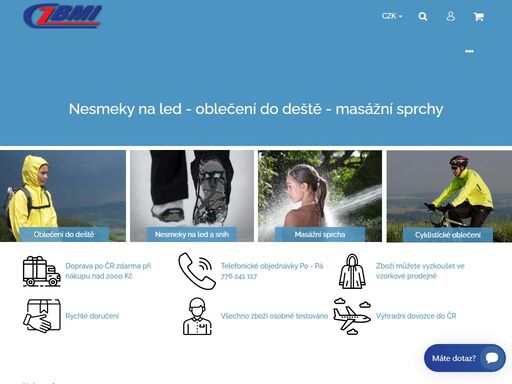 jsme výhradními dovozci amerických nesmeků - protiskluzných návleků na boty značky duenorth s hroty z karbidu wolframu, nepromokavého membránového oblečení s vysokou prodyšností vhodného pro cyklistiku, turistiku a další volnočasové aktivity. máme také výhradní zastoupení pro prodej hydromasážní sprchy alexejeva,…