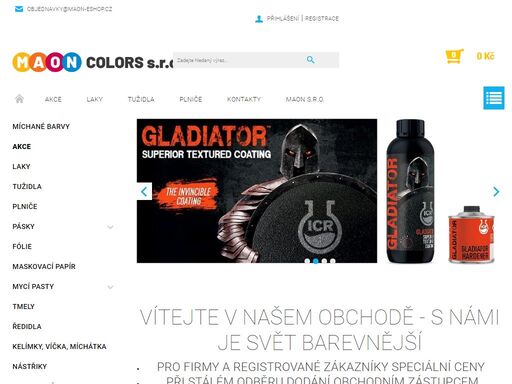 výhradní dovozce sprint icr, palinal, multichimica, sicad, kapci do čr. prodej a distribuce autolaků, průmyslových barev a vybavení pro lakovny.