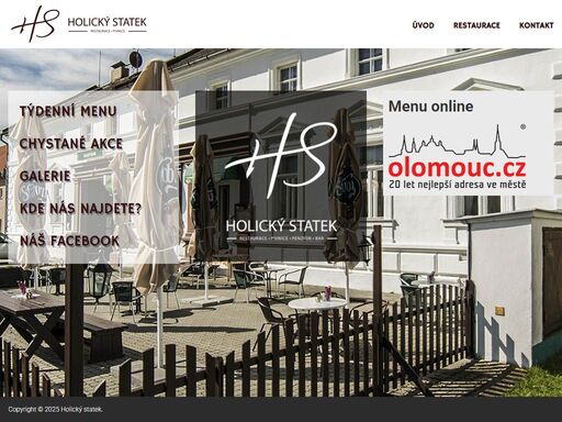 restaurace s nabídkou české a mezinárodní kuchyně, alkoholických a nealkoholických nápojů.