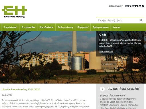 již od roku 2007 jsme spolehlivým dodavatelem tepla pro naše zákazníky v litoměřicích, lounech a mimoni.