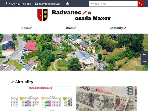 obec radvanec