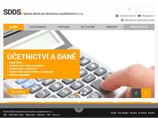 evidence plateb členů, zajištění úhrady faktur a závazků, vyúčtování záloh a odečtů.