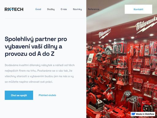 dodáváme kvalitní dílenský nábytek a nářadí od těch nejlepších firem na trhu. postaráme se o vás tak, že všechny starosti s vybavením budou jen na nás a vy se můžete naplno věnovat své práci.