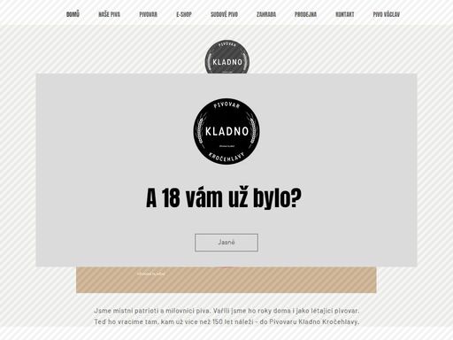 oficiální stránky řemeslného pivovaru kladno kročehlavy. objevte kročehlavské pivo! skvělé ležáky, pestrý výběr speciálů. 