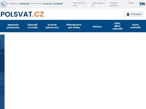 kované polotovary, nerezové zábradlí, příslušenství pro brány a pohony. ? servis pohonů bran. ? potřeby pro dům, dílnu a zahradu. ? nakupujte pohodlně online.