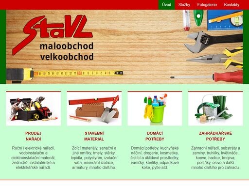 prodáváme profi i hobby nářadí, stavební materiál, domácí potřeby a potřeby pro zahrádkáře.