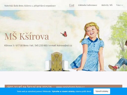 prázdninový provoz 2024/25 naše škola zajišťuje od 4. 8. - 8. 8. 2025
