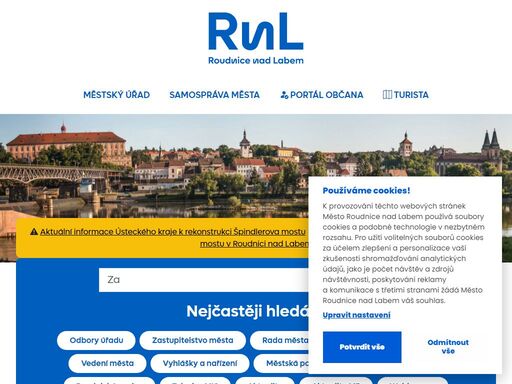 roudnice nad labem je obec s rozšířenou působností. je mezičlánkem přenesené působnosti státní správy mezi krajskými úřady a obecními úřady.