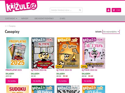 křížovky a křížulky, nebuď iq tykve