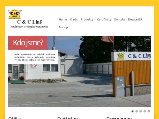 officiální stránky firmy c & c líně spol. s r.o., ukázky produktů, nabídka a kontaktní informace.