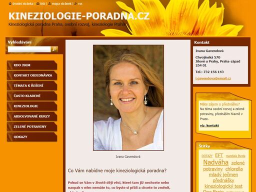 kineziologická poradna praha 10. nabízím odblokvání, osobní rozvoj a zelené potraviny. dále pořádám přednášky a prodávám zelené potraviny (mladý ječmen, chlorella). řeším alergie, dyslexie, deprese, partnerské vztahy a psychické problémy.